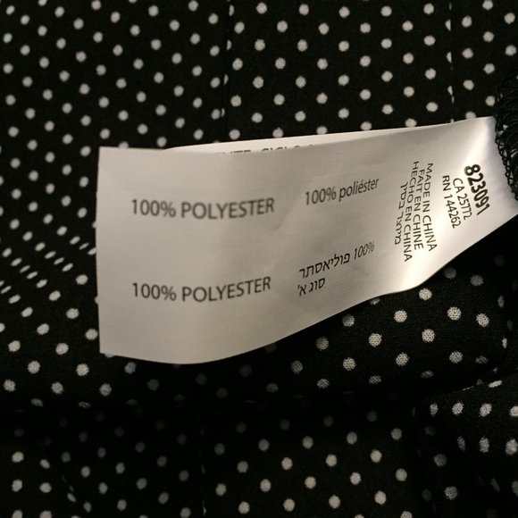 DEX Polka Dot Sleeveless Blouse - Picture 4 of 7
